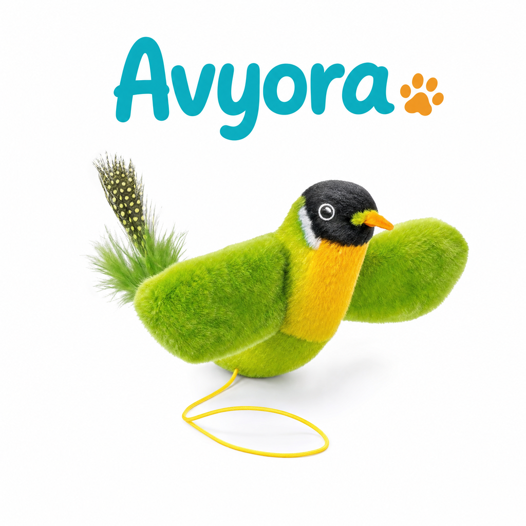 AVYORA Wall-Hanging Interactive Bird Toy
