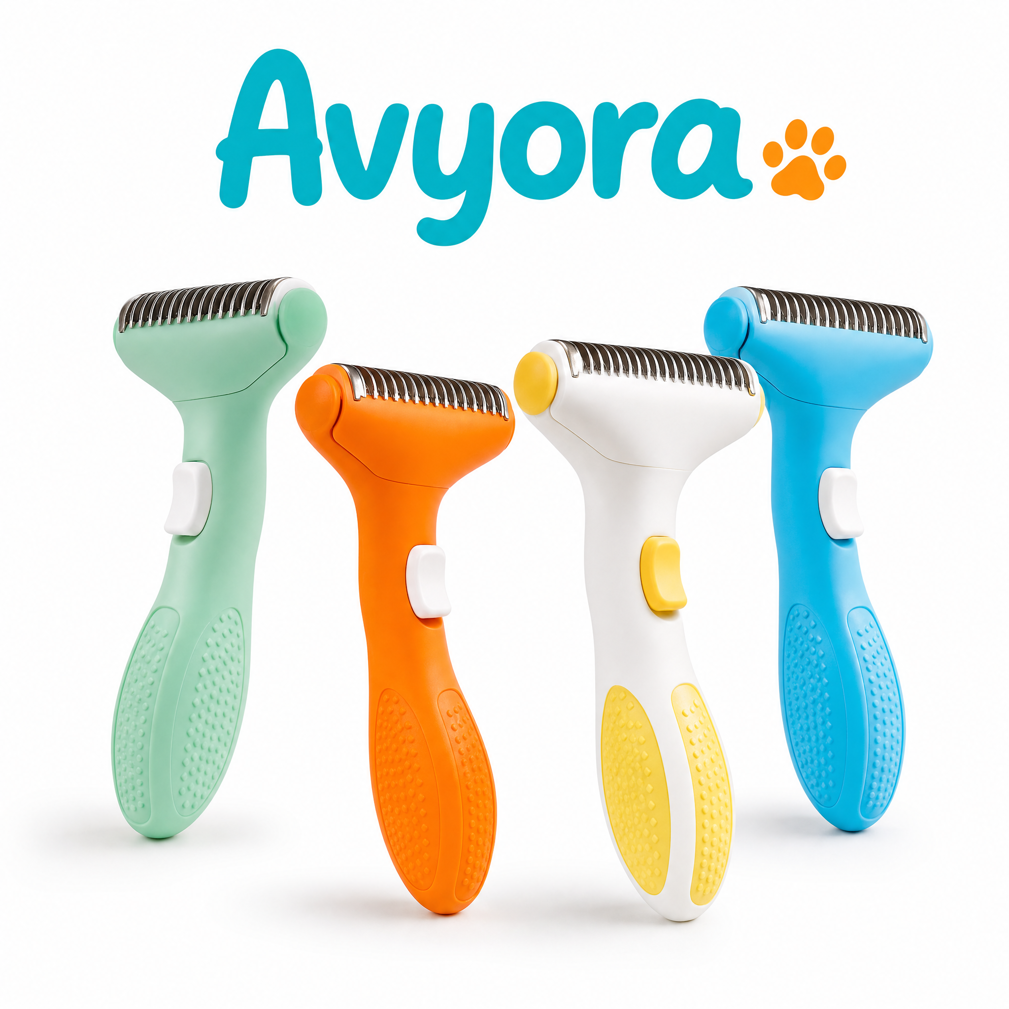 AVYORA Floating Stainless Steel Grooming Brush